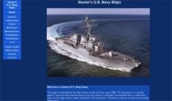 Gunter's Ships of
        the US Navy